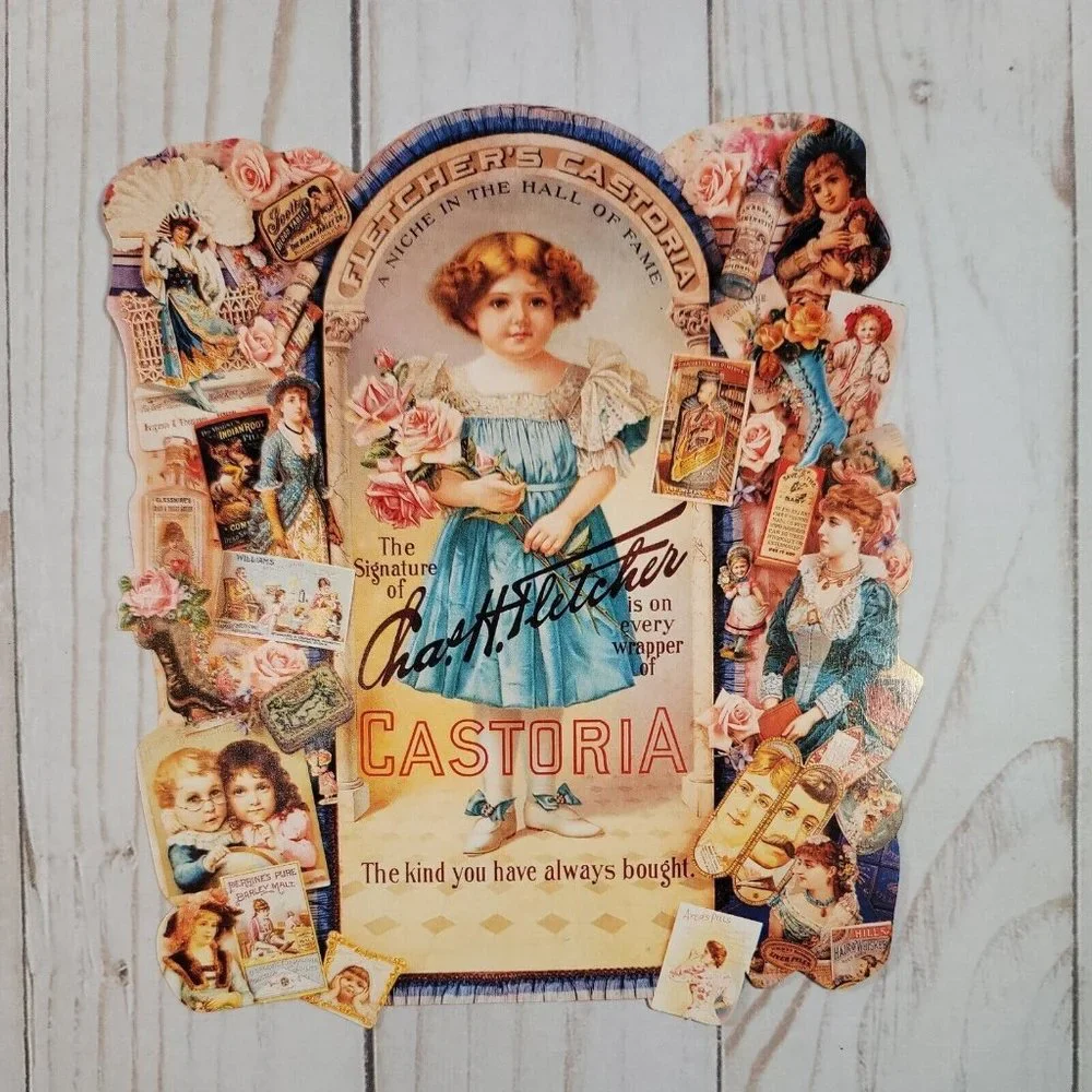 Cynthia Hart Victorian Style Die Cut Postcard Collection ~ 10 Cards New